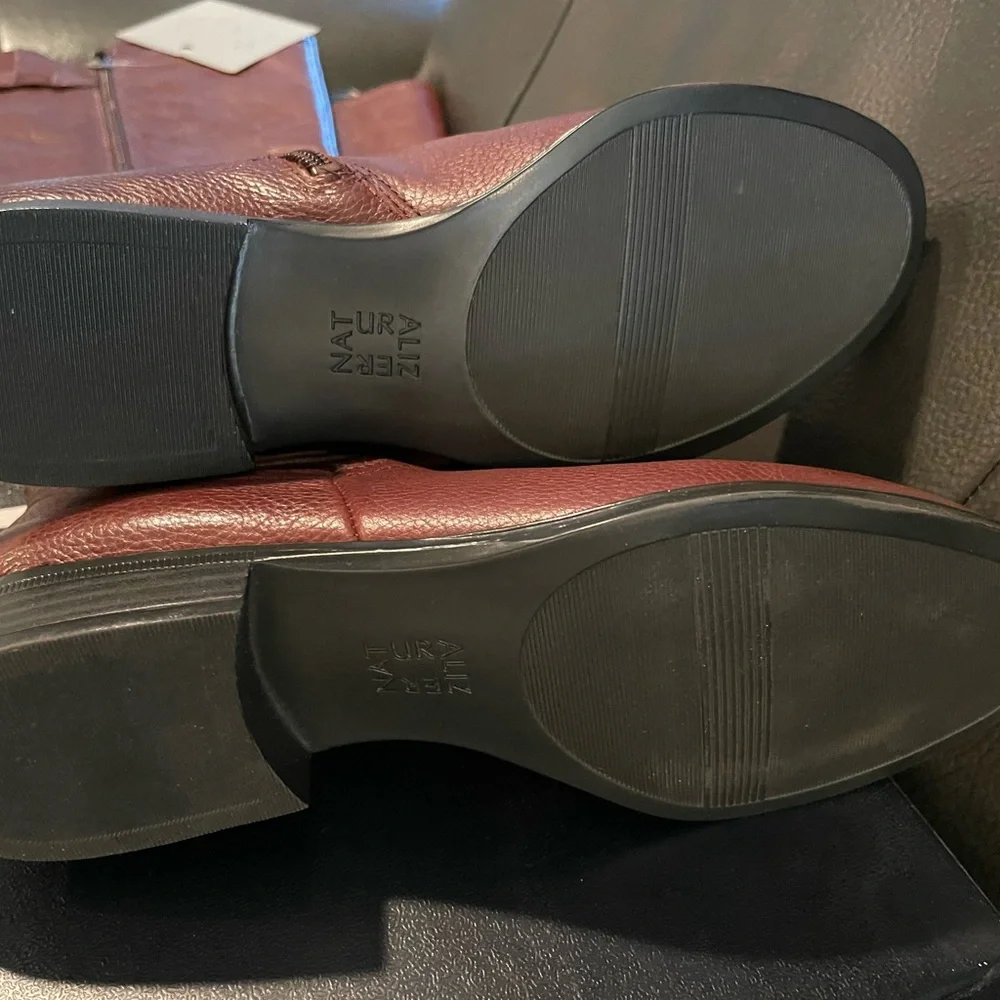 Naturalizer Brown Knee-High Boots wide calf - Picture 4 of 4